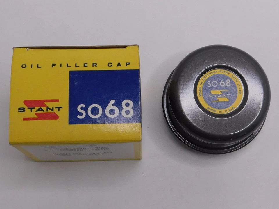 Stant SO-68 Oil Cap 1952-64 Ford 1958-60 Edsel (See Desc) NOS - Image 1 of 4