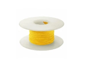 28 AWG Kynar Wire Wrap UL1422 Solid Wiremod type 100 foot spools YELLOW NEW! - Picture 1 of 1