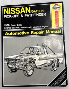 Haynes 771 NISSAN Datsun Pick-up Pathfinder Repair Shop Wiring Manual 1980-1988 - Picture 1 of 5