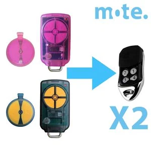 2 x ATA PTX-5v1 Compatible Garage/Gate Door Remote GDO 6v3/7v2/7v3/8v3/9v2/9v3 - Picture 1 of 17
