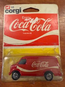 Corgi 36 Coca-Cola Delivery Van Vintage 1978-Diecast 1/64 - Picture 1 of 3
