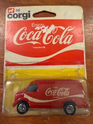 Corgi 36 Coca-Cola Delivery Van Vintage 1978-Diecast 1/64 - Image 1 of 3
