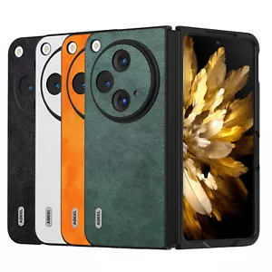 For OnePlus Open Luxury Lychee Pattern PU Leather Shockproof Hybrid Case Cover - Foto 1 di 10