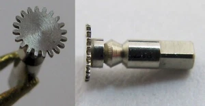LeCoultre 403 part female winding stem 1 mm square section * 9 lignes BF * - Bild 1 von 4