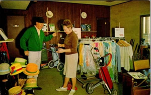 BULLHEAD CITY, ARIZONA - CHAPARRAL COUNTRY CLUB PRO SHOP INTERIEUR - POSTKARTE - Bild 1 von 2