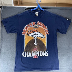 Vintage starter Denver Broncos AFC champions youth shirt XL Super Bowl XXXIII 33 - Picture 1 of 8