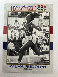 1991 Impel U.S. Olympicards Hall of Fame - Wilma Rudolph #7 - Picture 1 of 2