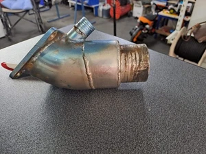 Miscelatore di scarico INOX  per motore Nanni diesel 4.195 HE - Foto 1 di 4