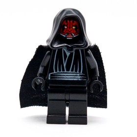 LEGO Star Wars Darth Maul sw0003 Minifigure 1999 Black Cloak 7151 7101 3340