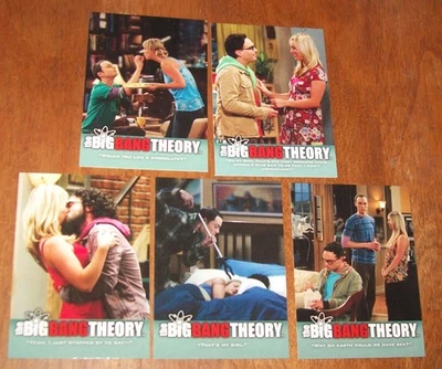 Five 2012 Big Bang Theory Season 3&4 Penny (Kaley Cuoco) Cards - Image 1 of 2