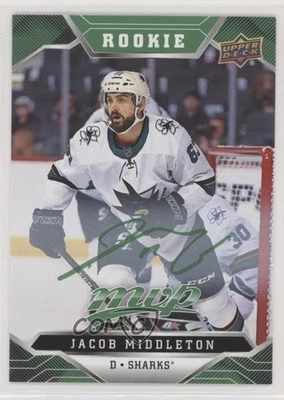 2019 Upper Deck MVP High Series Rookies Green Script Jacob Middleton Rookie RC - Image 1 of 2