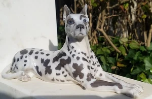 MAJESTÄTISCHE * Dogge Royal Copenhagen signiert * WUNDERSCHÖN !!! - Bild 1 von 6