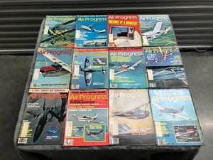 Vintage AIR PROGRESS Lot of 12 Aircraft Aviation Warbirds Magazines 1978-1980 - Picture 1 of 24