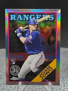 2023 Topps Chrome - 1988 Topps Baseball Josh Jung #88BC-15 (RC) - Foto 1 di 2