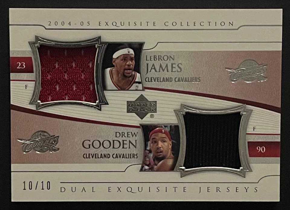 Camiseta deportiva UD Exquisite Lebron James Drew Gooden 2004 05 doble extra 10/10 Cavaliers Foto 1 de 4