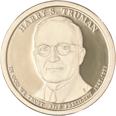 2015 年 S 版总统美元哈里 S 杜鲁门宝石 DCam 精制 — 第 1/4 张图片