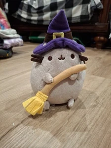 Pusheen Exclusive Witch Pusheen Plush – Cat with Broom Halloween Collectible - Picture 1 of 4