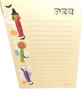 PEZ Notepad~ (RETRO HALLOWEEN  PEZ ) ~ 4" x 6" ~ 25 Lined Pages - Picture 1 of 1