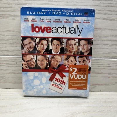 🎄❤️ Love Actually 10th Anniversary Blu-ray+DVD+Digital+Ornament NEW SEALED! 🎅 - Image 1 of 4