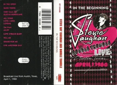 Stevie Ray Vaughan & Double Trouble - In The Beginning (Cass, Album) (Mint (M))  - Image 1 of 4