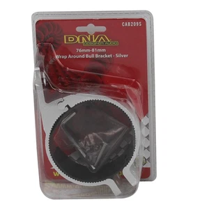 DNA CAB209S Universal Silver Bull Bar Bracket for 76-81mm Dia Bars x1 - Picture 1 of 3