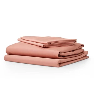 4 Stück Klassische Perkal Bettwäsche Set, 100% Baumwolle mit tiefer Tasche 15", Einfache Ca... - Bild 1 von 7