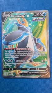 Pokemon Karte Empoleon V Full Art Holo 145/163 Kampfstile Ultra Rare - Bild 1 von 10