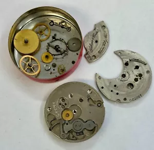 Hamilton 18s 17J Grade 924 Palmer & Boerst Pocket Watch Parts - Picture 1 of 2
