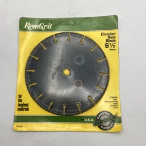 Remgrit Circular Saw Blade 6 1/2 In  Universal Arbor - Picture 1 of 1