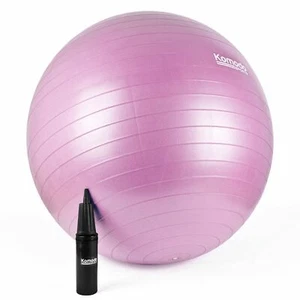 Bola de Ejercicio 85cm Yoga Entrenamiento Fitness Gimnasio Embarazo Parto Anti-Explosión Rosa - Imagen 1 de 10