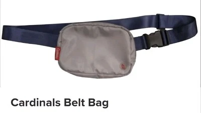 *NUEVO* Bolso Cinturón Cardenales de San Luis - Gris con Cinturón Azul Marino - SGA 5/5/23 Foto 1 de 4