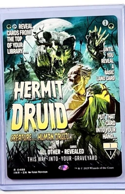 2025 MTG Magic the Gathering Innistrad Remastered Poster #488 Hermit Druid - Image 1 of 3