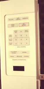 WB56x38165 HOTPOINT MICROWAVE CONTROL BOARD PANEL WB56X38165 WB27X38160 - Picture 1 of 5