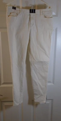 Michael Kors Vaqueros Ajustados, Blanco, Talla 32x28 Foto 1 de 4