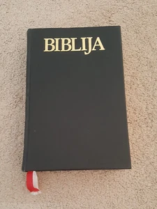 Croatian Bible Biblija Old and New Testament 1991 vintage - Picture 1 of 20