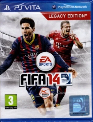 FIFA 14 FOOTBALL - SONY PSVITA GAME (GERMAN VERSION) NEW+SEALED LEGACY EDITION - Image 1 of 2