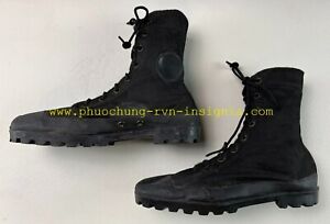 ARVN CIDG MACV-SOG CISO LLDB Indigenous Bata Canvas Rubber Sole Boots Size 7W