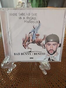 BAD BUNNY BENITO NADIE SABE LO QUE VA A PASAR MAÑANA EXPLICIT CONTENT CD SEALED 