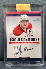 2012 Panini NHL Social Signatures Alex Ovechkin Auto 