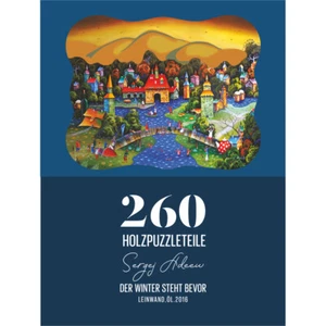 DaVICI Holz Puzzle - Der Winter naht 260 Teile m. individuellen Teilen lasercut - Bild 1 von 9