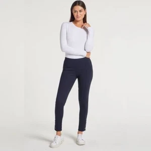 Anatomie Aida Ponte Ladies Navy Stretch Pants Leggings - Picture 1 of 5