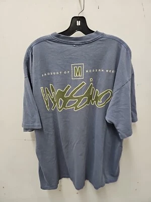 Camisa Mossimo De Colección Hombres Años 90 Puntada Única Gráfico de Patín Envejecido Foto 1 de 4