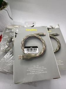 Heyday 6' USB-C to USB-C Fast Charging Silicone Cable - Picture 1 of 3