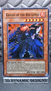 | Yugioh Cavaliere del Loto Rosso SOVR-EN032 Super Rara Polvere di Stelle Overdrive HP | - Foto 1 di 2