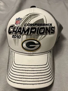 Vintage Green Bay Packers Super Bowl XLV Hat Reebok 2010 Conference... - Picture 1 of 4