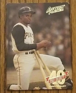 Roberto Clemente 1994 lleno de acción profesional debut 40 aniversario Piratas de Pittsburgh - Imagen 1 de 2