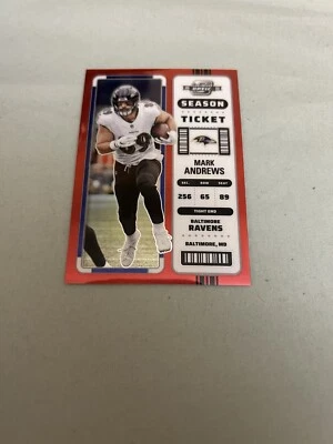 2022 Panini Contenders Optic #3 Mark Andrews Red #/175 - Image 1 of 2