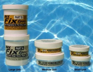 POOL & MARINE UNDERWATER EPOXY Crack & Leak Repair Moldable Putty SEAL FILL F/S - Picture 1 of 18