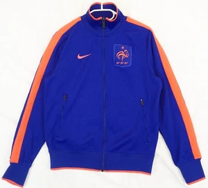 Nike FFF France Blue Track Jacket Men's Size S - Picture 1 of 9