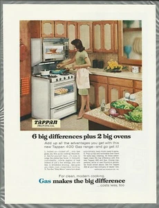 1966 TAPPAN gas range advertisement, Tappan 400 dual stove - Picture 1 of 3